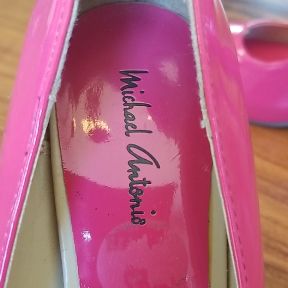 Pink platform pumps - Picture 4 of 4